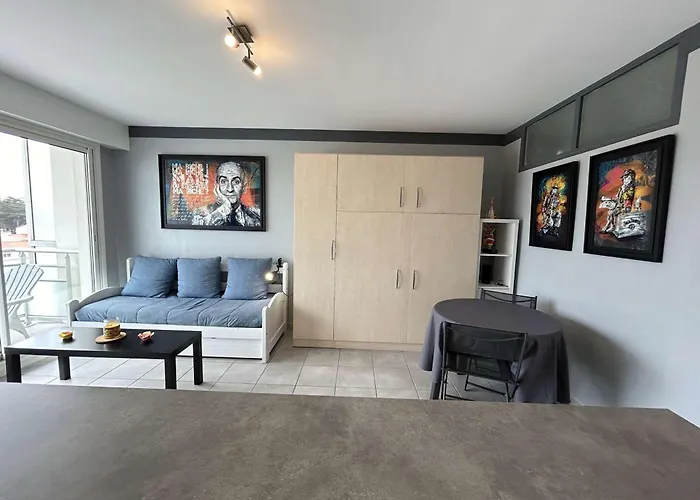 Lumineux Avec Grand Balcon A - 4 Couchages - Fr-1-224c-176 * Saint-Jean-de-Monts